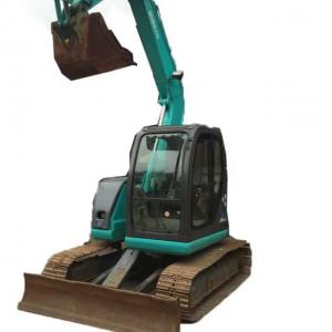 Quality 7.5 Ton Used Compact Excavators Flexible Kobelco Hydraulic Excavator SK75SR wholesale