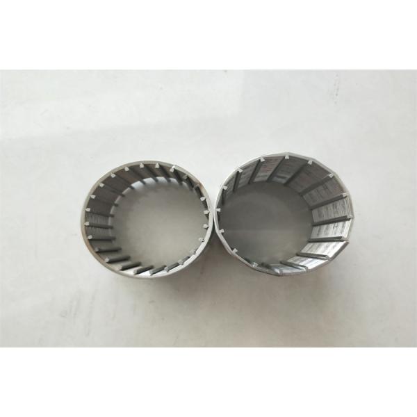 OD 100mm Stainless Steel Filter Screen Wastewater Treatment Wedge Wire Screen
