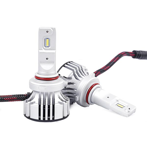 External Drive Cree LED Headlight F2 9005 Dual Color 72W 8000lm With Fan