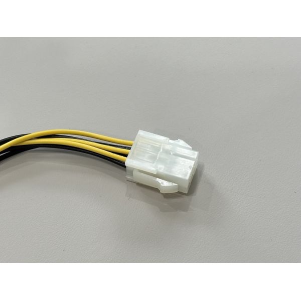 Power connector cable male 4-pin to female 6-pin GPU PCIe, electrical wire harness for PC power supply, server graphics card, automotive DC power
