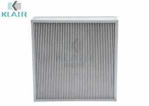 Quality Final stage Hepa Air Filter , Low Resistance Oil Mist Collector With Heavy Duty Media Pack wholesale