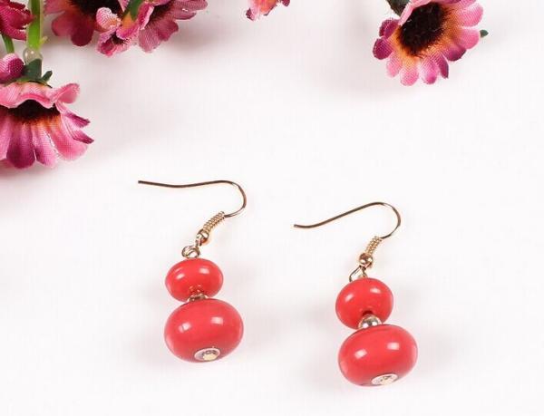 European and American fashion exaggerated bohemian retro twist woven beads