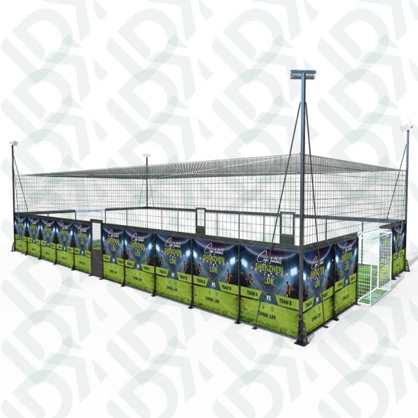 LED Soccer Cage Innovative Screen Soccer Fence LDK New Design Football Fencing
