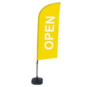 Quality Custom Printing 100% Fiberglass Beach Flag Wind Swooper Flag Windproof wholesale