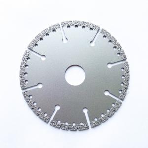 Quality 4.5inch 115×1.4/2.4×8×9T×22.23 Vacuum Brazed Diamond Grinding Cutting Disc High Quality For Stone Ceramic Plastic Marble wholesale