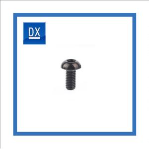 Quality Umbrella Head Titanium Screws Black Cerasol High Temperature Coating wholesale