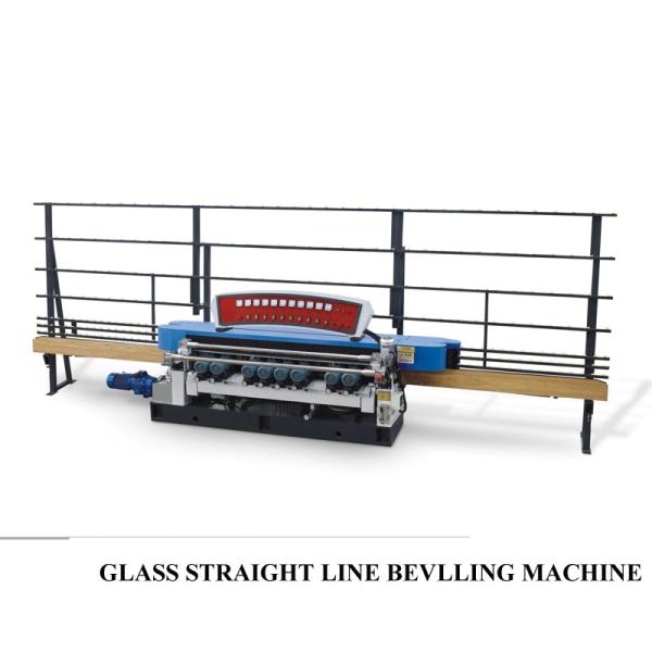 Automatic Straight Line Glass Beveller Edge Cutting Grinding Polish Machine,Glass Straight Line Beveling Machine