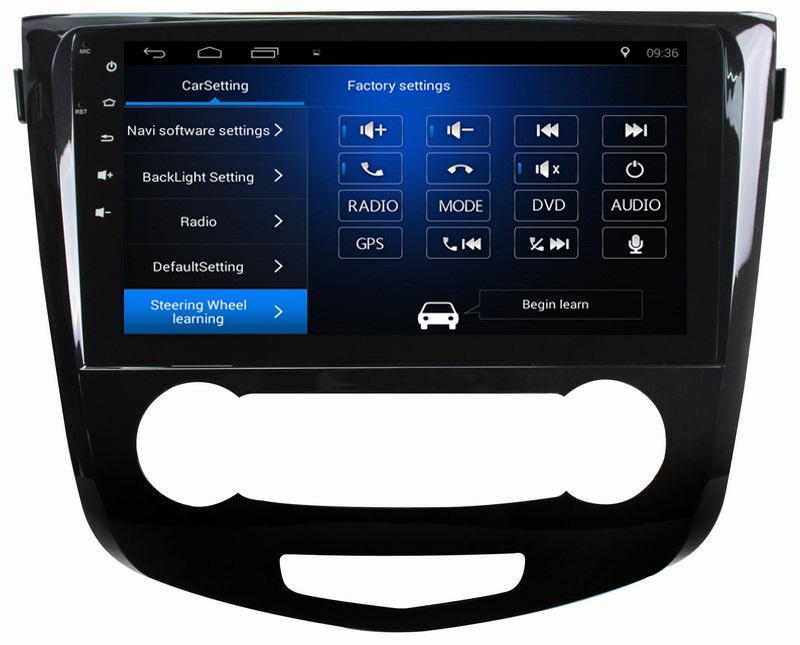Ouchuangbo car radio gps android 8.1 for Nissan Qashqai 2016 with BT WIFI SWC 4 Core CPU 1080P Video 4*45 Watts