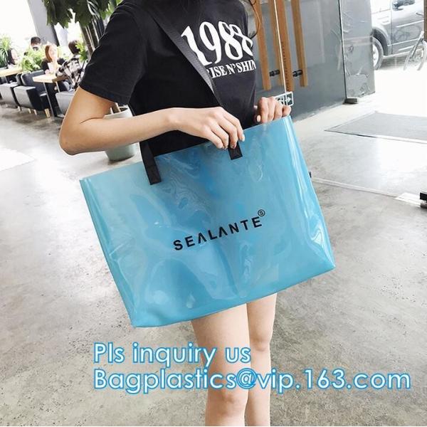 Summer Beach Bags Clear PVC Bag, PVC Hologram Crossbody Bag for Summer Beach, PVC beach bag plastic beach bag for women