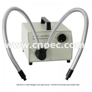Quality Double Light Guide 150W Halogen Cold Light Source Microscope Accessories A56.2610 wholesale