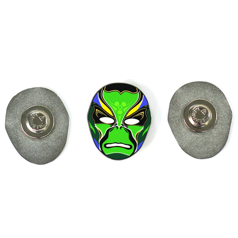 Custom Design 3D Logo Hard Soft Enamel Metal Magnetic Badge Lapel Pin for Suit Boys With Backing Card