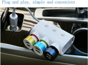Quality car cigarette lighter socket car adapter plug wholesale