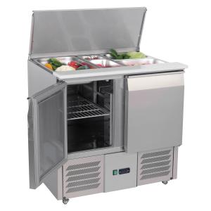 2 Doors Refrigerated Saladette Counter
