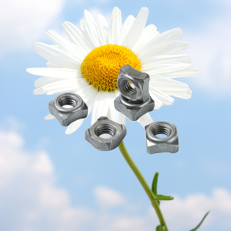 Nickel Plated Finish DIN929 Hex Weld Nuts M3-M16 for Heavy Industry Stainless Steel 304/316 GB Standard Alloy Steel
