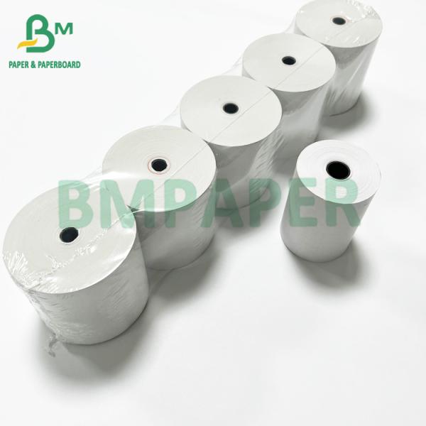 55gsm 80mm * 75m Blank White POS Receipt Thermal Paper Jumbo Roll