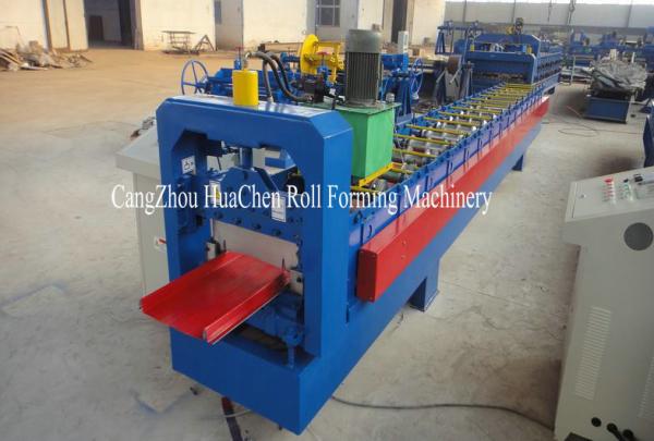 Cheap Custom Galvanized Single Roofing Sheet Metal Roll Forming Machine 380V 50Hz 3 Phase for sale
