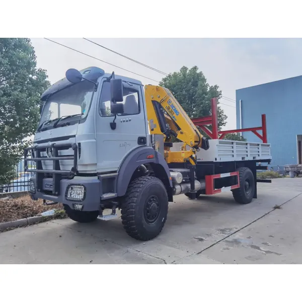 Factory Price for Sale 4X2 Drive 3.2 ton 4 ton Truck Mounted Crane Transport Vehicle