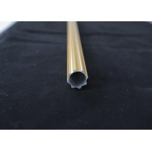 Quality Golden 5.8m Metres 0.3mm Aluminium Curtain Rod wholesale