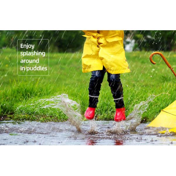 Blue Reflective Rainwear Jacket Safety Workwear For Working Hiking Outdoor Active