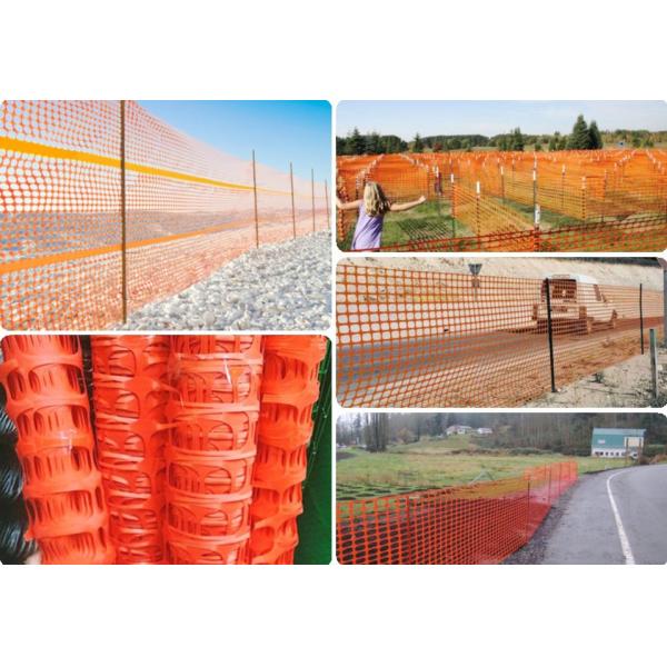 Temporary Orange Safety Mesh Fencing Plastic Construction Netting