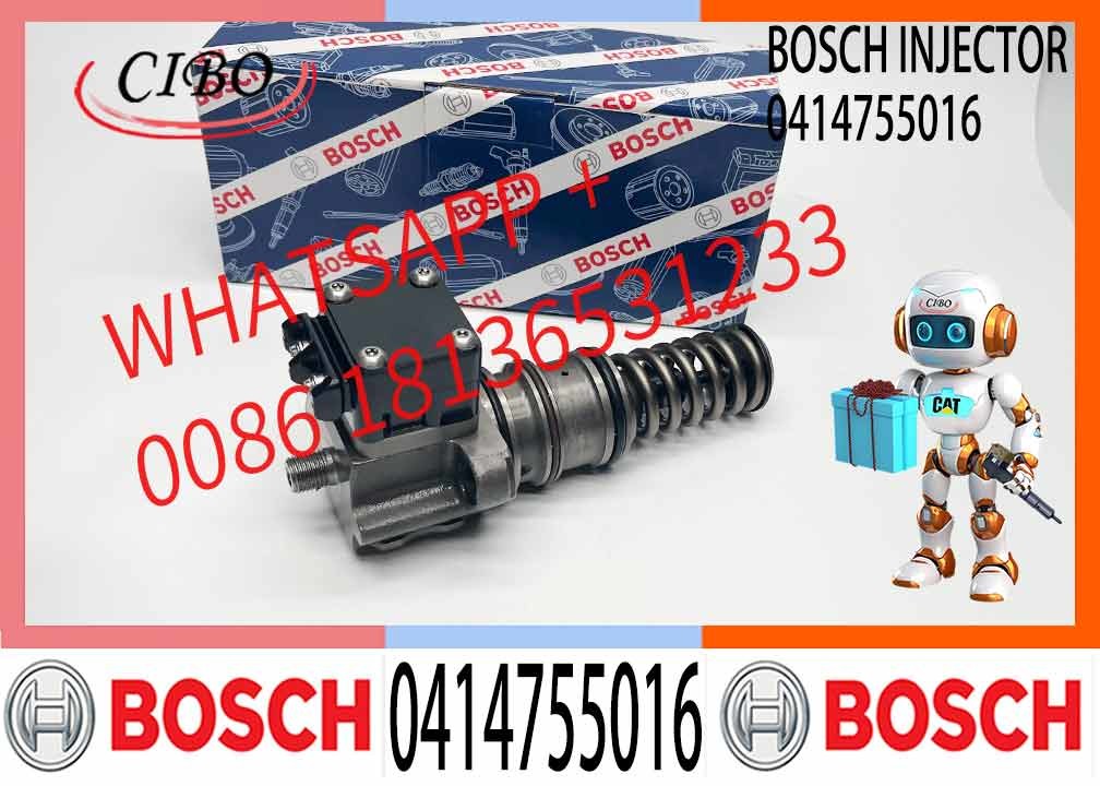 Huida Diesel fuel injector 0414755007 0414755008 0414755016 with genuine packing