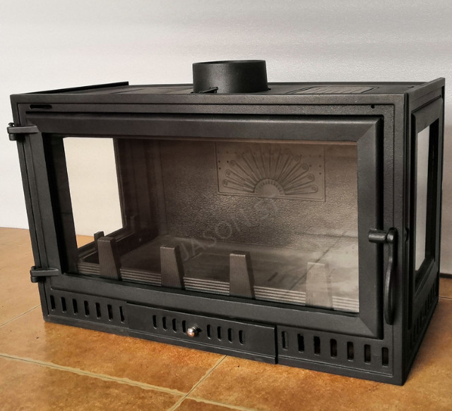 Mosaic Home Stay, Embedded Real Fire Decoration, Household Heating Fireplace, Wood Burning Jason American Stove