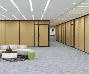 China Demountable Clear Glazed Glass Partition Wall For Office 12mm on sale