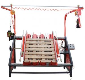 China Pallet wood nailing machine, Pneumatic Wood Pallet Nailing Machine width max. 3300mm on sale