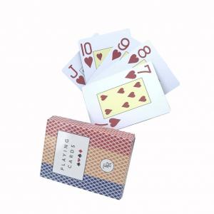 China Durable PVC Waterproof Plastic Playing Cards Multipurpose 57x87mm on sale