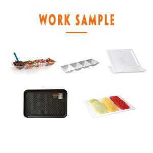 PVC HIPS Automatic Tray Forming Machine Four Pillar Hydraulic