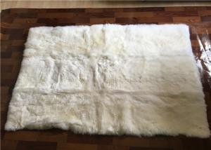 Quality Long Lambswool Large Sheepskin Area Rug Thick For Living Room Baby Play wholesale