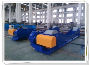 China Customized Tank Turning Rolls With Steel Roller For 150T 12M Job Shot Blasting on sale