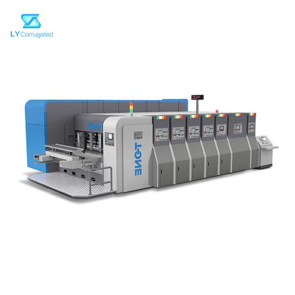 1200×2760 Flexo Printer Slotter Machine , Slotting Die Cutting Machine