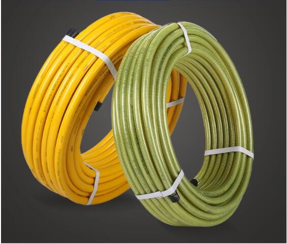 CSA CSST Biogas Pipe , SS304 PVC Underground Natural Gas Pipe