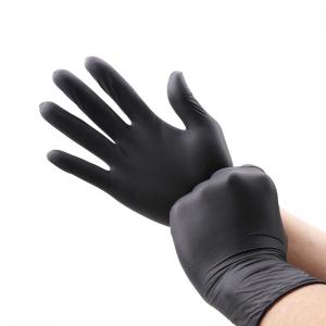 China ASTM D6319 Hotel Restaurant Vinyl Nitrile Blend Gloves Puncture proof on sale