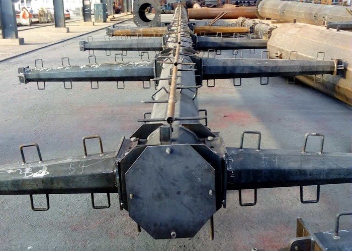 5 - 70m Power Monopole Transmission Tower Tensile Tested High Capacity, Steel Transmission Tower