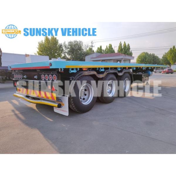 Semi Trailers Flatbed Trailer 40Ft Flatbed Trailer 3 Axle 40 Ft Flatbed Trailer
