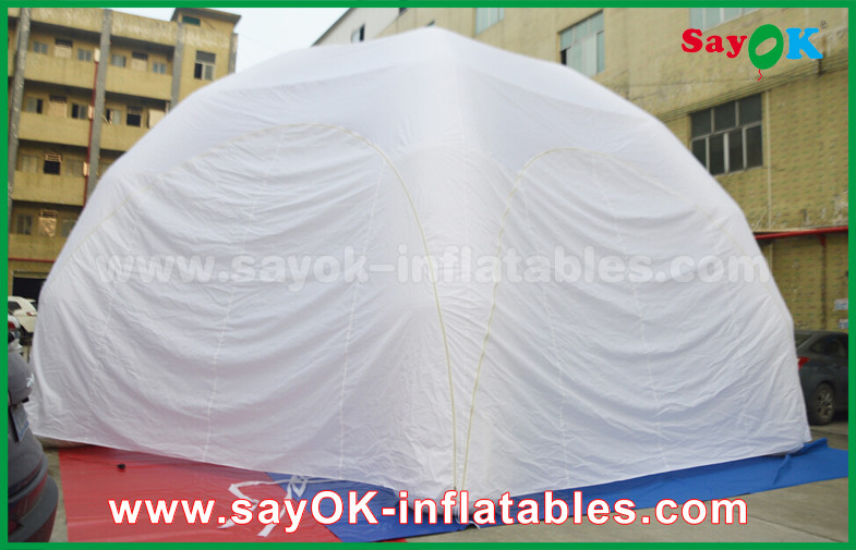 Multi-Person Inflatable Tent White Advertising PVC Giant Inflatable Exhibition Inflatable Spider Tent