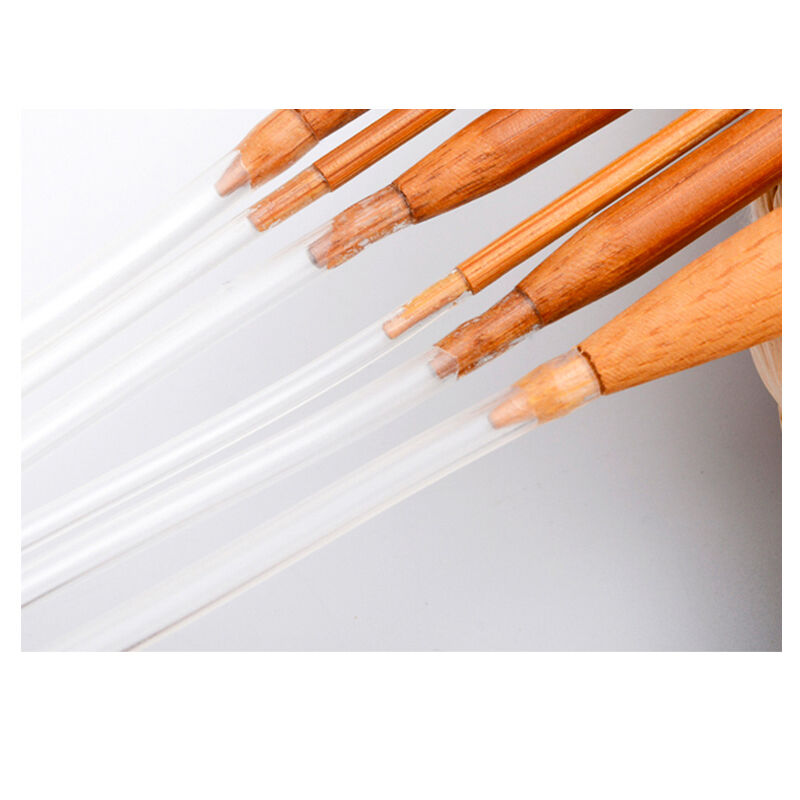 Bamboo Knitting Needles DIY Sweater Weave Knitting Tools Sewing Accessory Bamboo Carbonized Bamboo Needles For Knitting Works