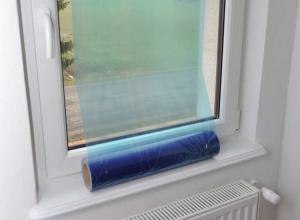 Quality Polyethylene Residue Free 60 Days LLDPE Window Glass Protection Film wholesale