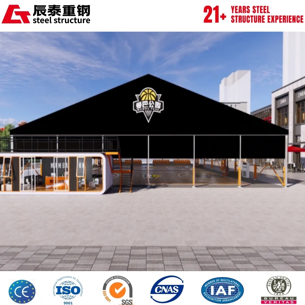 Quality Custom Steel Structure Gymnasium Prefabricated Bolt Connection Design wholesale