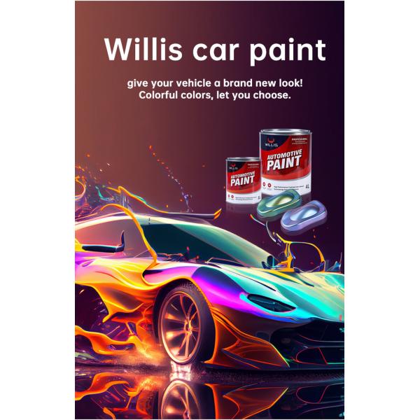 Metallic Pigment Pearl Automotive Paint High Leveling Property Easy Construction,Car Paint Pearl,Auto Car Paint