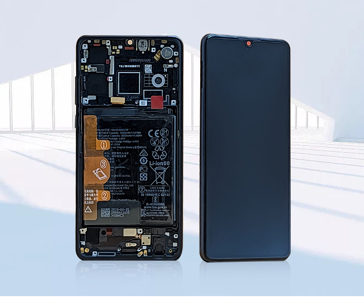 HUAWEI P30 LCD Screen Touch Replacement With Frame Cell Phone Parts LCD Display and LCD Touch Screen Digitizer Assembly