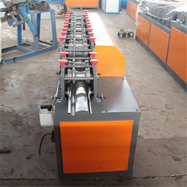 Galvanized Steel Guiding Column Shutter Door Roll Forming Machine
