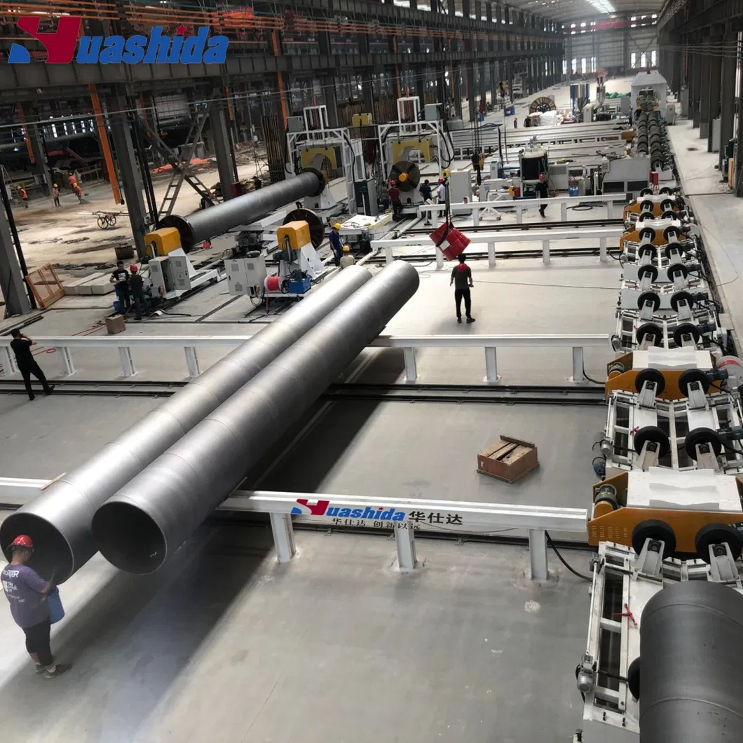 PE-Coated PU Spray Foam Insulated Pipe Making Machine for Heating /Hot/Cooling Water