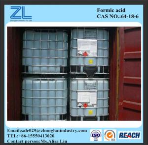 China HCOOH 85%min Industrial Grade Formic Acid Cas No. 64-18-6 on sale