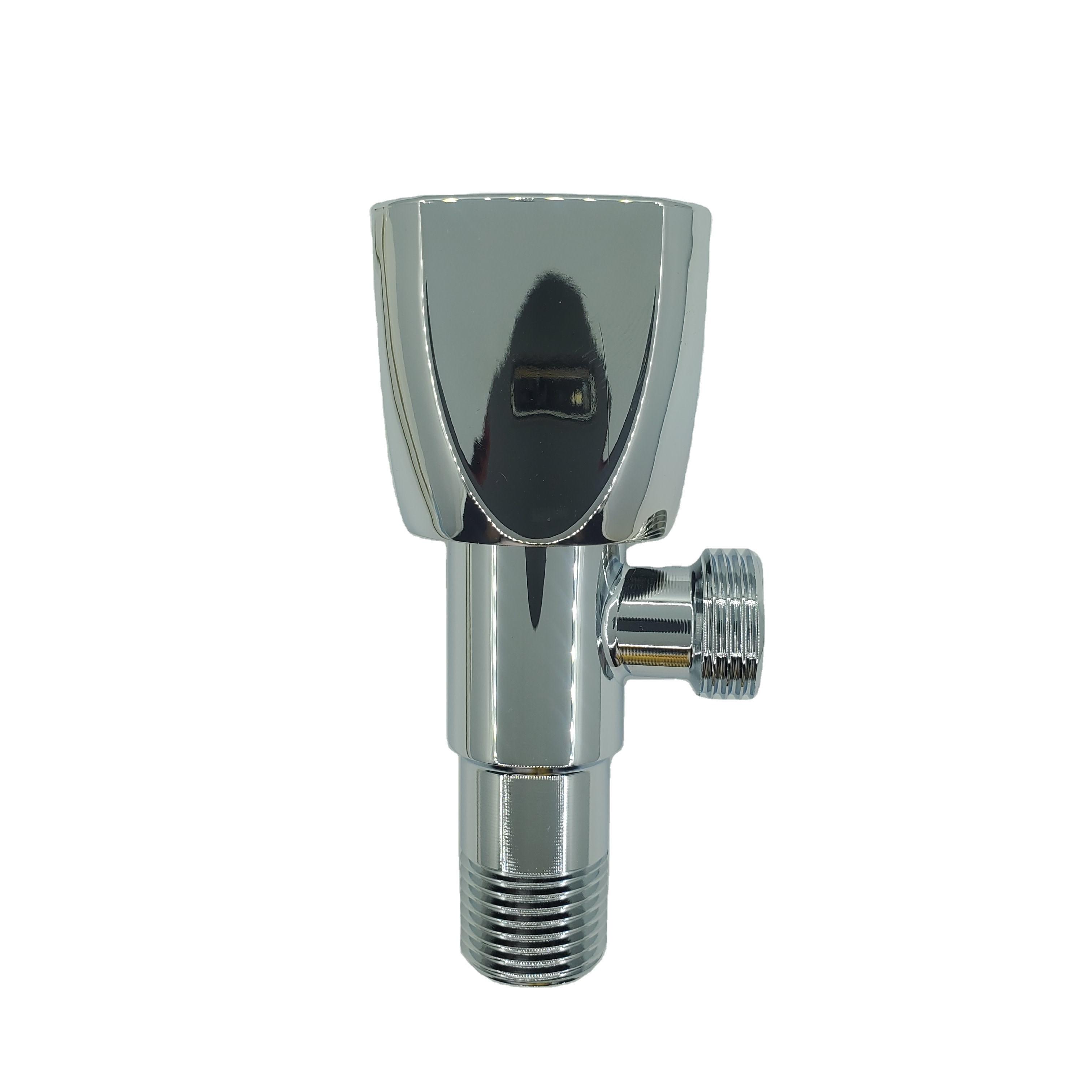 Sanitary Faucet Angle Valve Two Control OEM 191g Polishing Plating