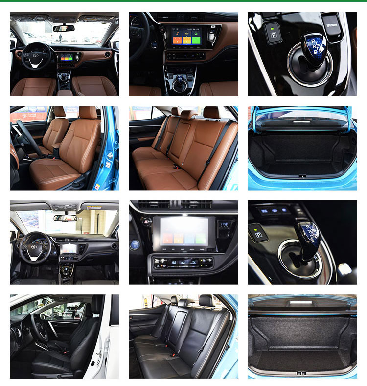 Toyota Corolla E-CVT Hybrid Cars with 55km Electric Range and 207 N.m Maximum Torque