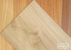 Quality Fire Resistance Wooden LVT Vinyl Flooring 152.4mmX914.4mm Water Proofed Dry Back wholesale