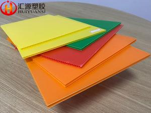 Quality Colorful Correx Fire Retardant Sheets , 4x8 Corrugated Plastic Sheet wholesale